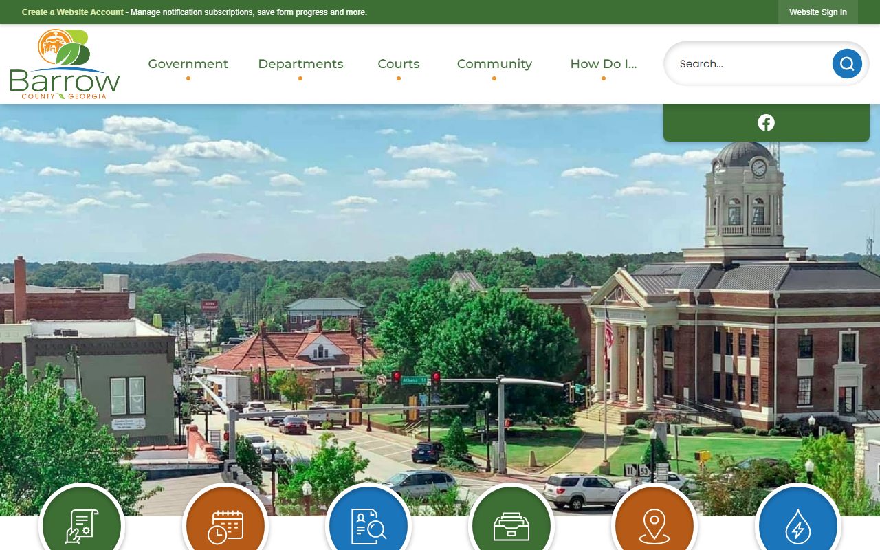 Barrow County Clerk of Superior Court office for divorce decree records in Winder Georgia