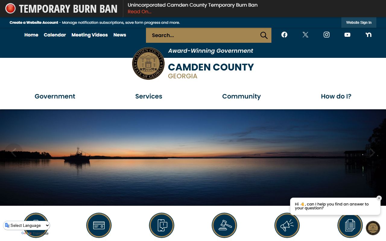 Camden County Clerk of Superior Court divorce decree records